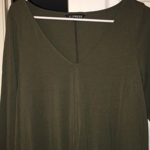 Women’s green express dress
